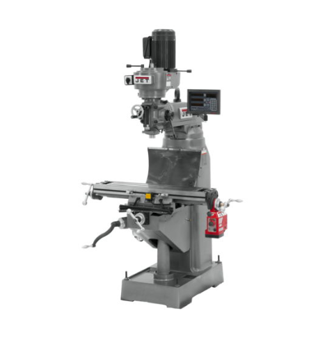 Jet JVM-836-1 Mill With Newall NMS800 DRO With X-Axis Powerfeed 691174