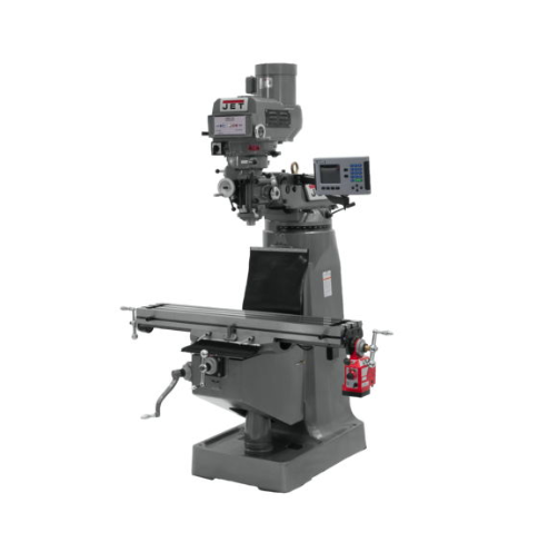 Jet JTM-4VS Mill With 3-Axis ACU-RITE 203 DRO (Knee) and X-Axis Powerfeeds 690408