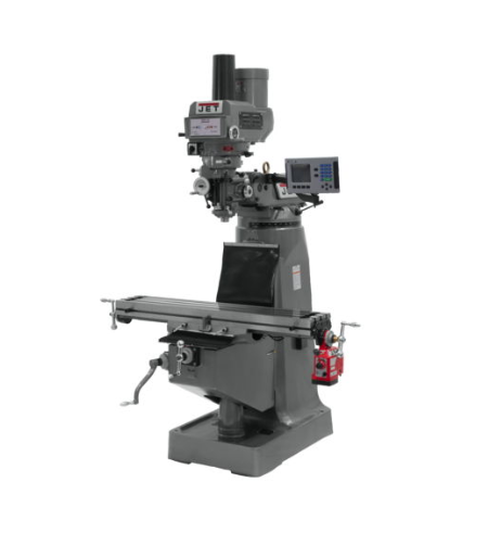 Jet JTM-4VS Mill With ACU-RITE 203 DRO With X-Axis Powerfeed and Power Draw Bar 690125