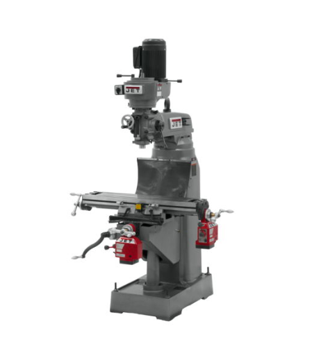 Jet JVM-836-3 Mill With X and Y-Axis Powerfeeds 690175