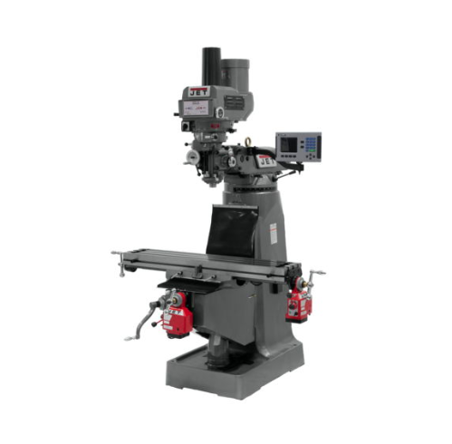 Jet JTM-4VS Mill With ACU-RITE 203 DRO With X and Y-Axis Powerfeeds and Power Draw Bar 690230