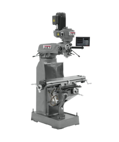 Jet JVM-836-3 Mill With 3-Axis Newall NMS800 DRO (Quill) 691184