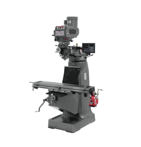 Jet JTM-4VS Mill With Newall NMS800 DRO and X- Axis Powerfeed 690087