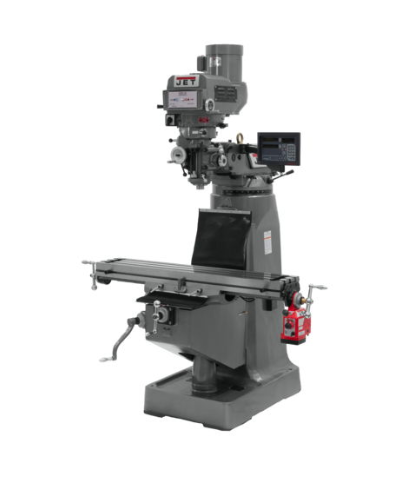 Jet JTM-4VS-1 Mill With Newall NMS800 DRO With X-Axis Powerfeed 691087