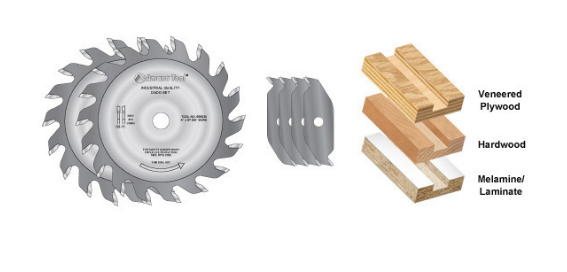 Amana Tool Set 3-10 in 24 Teeth DADO 5/8 BR 651030
