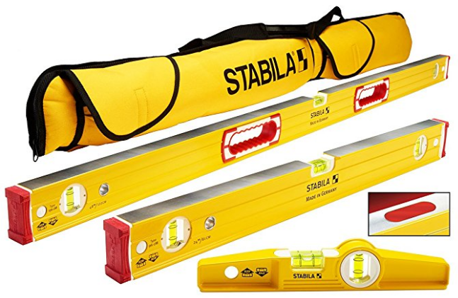 Stabila Magnetic 3 Level Set & Case, TYPE 96 M 48380