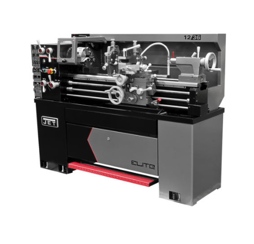 Jet Elite 12x36 EVS Lathe With Newall DP700 DRO and Collet Closer, E-1236VS 892321