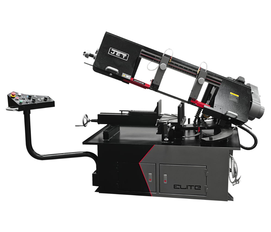 Jet Elite 10x18 SemiAuto Variable Speed Dual Mitering Saw 891070