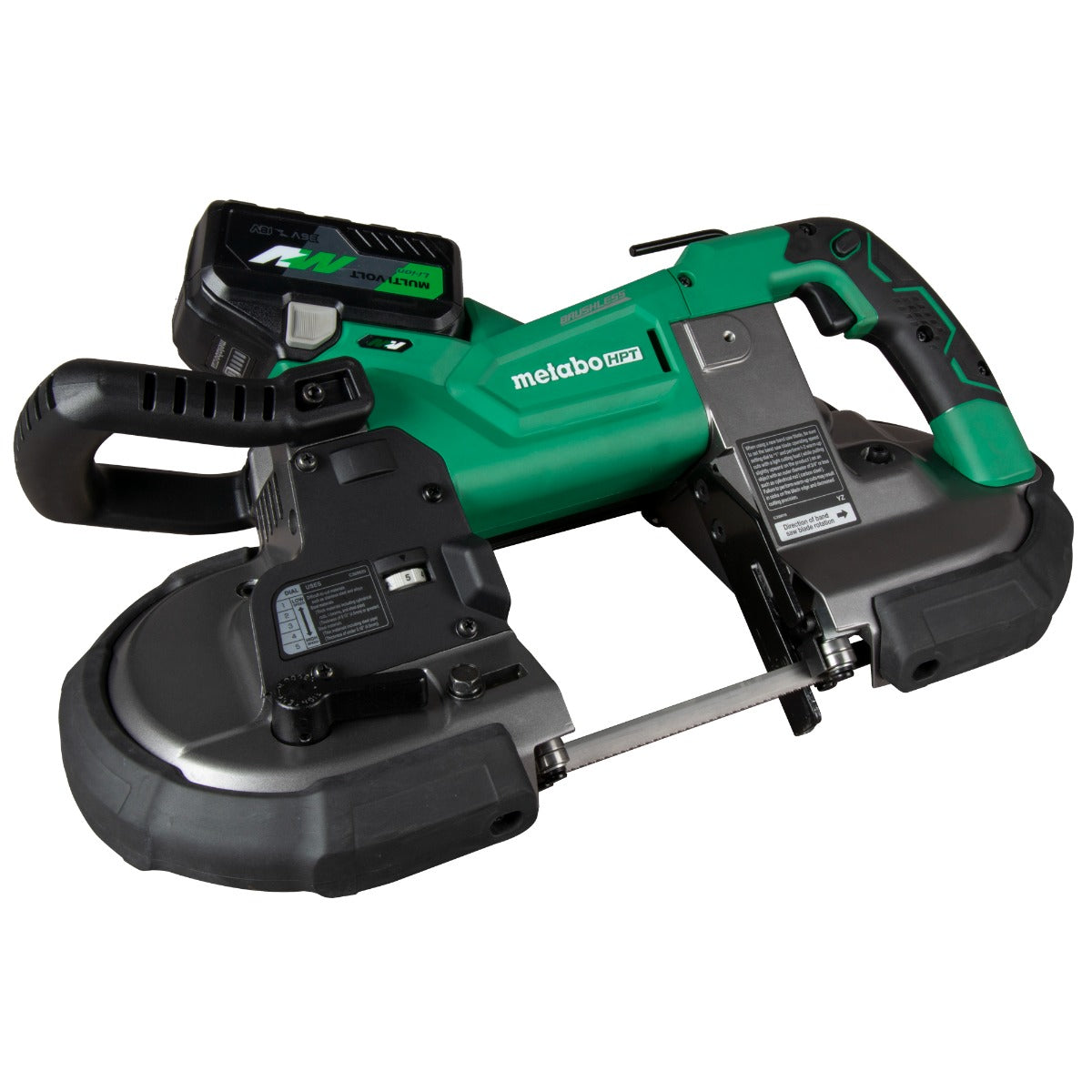 Metabo 36V MultiVolt Deep Cut Band Saw Kit with 4.0Ah Battery, Charger & Case CB3612DAM