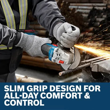 Bosch 18V Brushless 4-1/2" Angle Grinder with Slide Switch (Bare Tool) GWS18V-8-2N