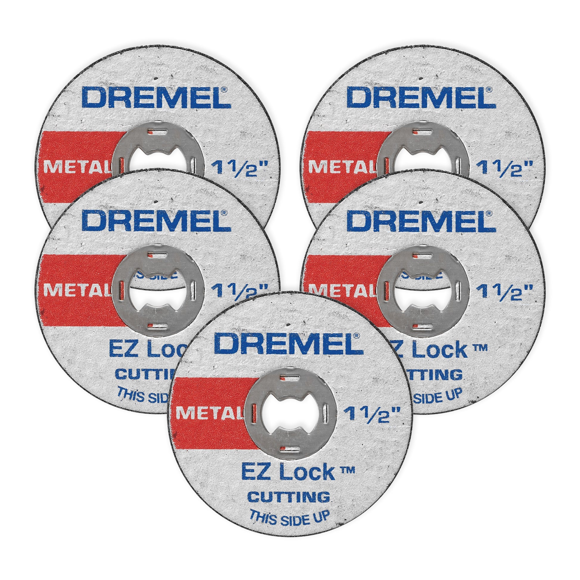 Dremel 1-1/2 in. EZ Lock Cut-Off Wheel, 5-Pack EZ456