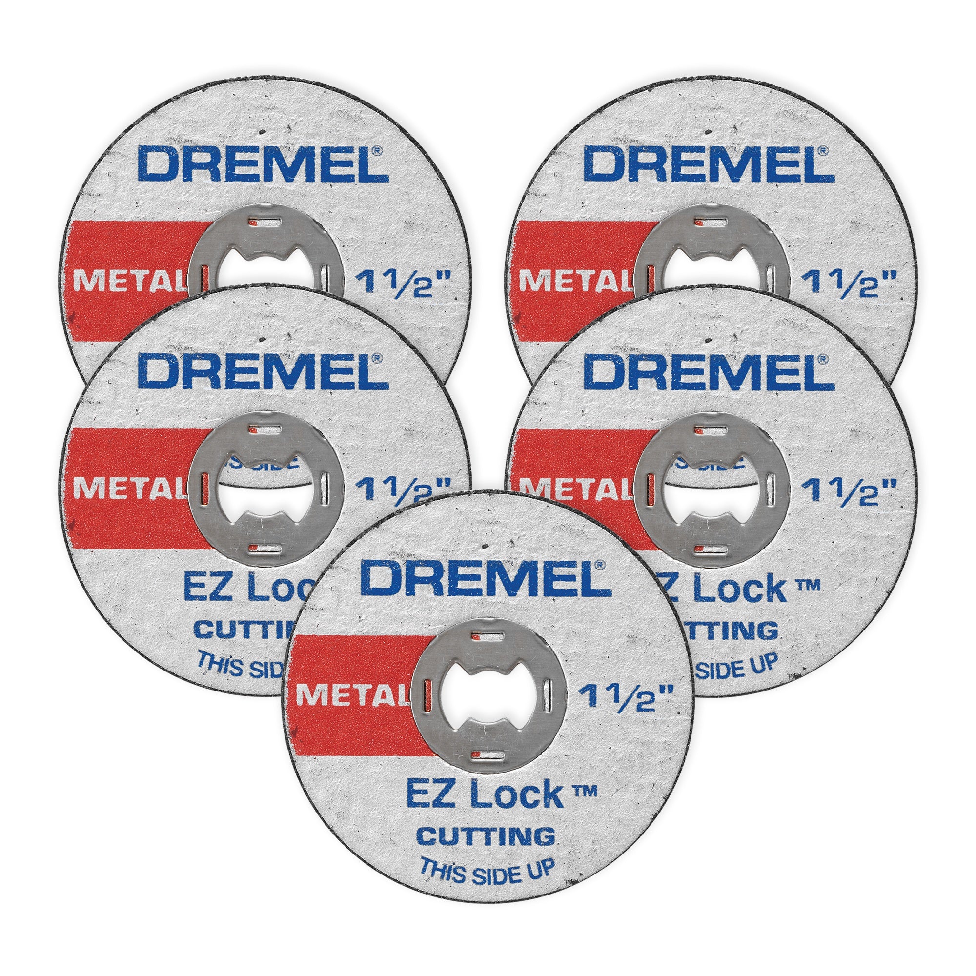 1-1/2 in. EZ Lock Cut-Off Wheel, 5-Pack
