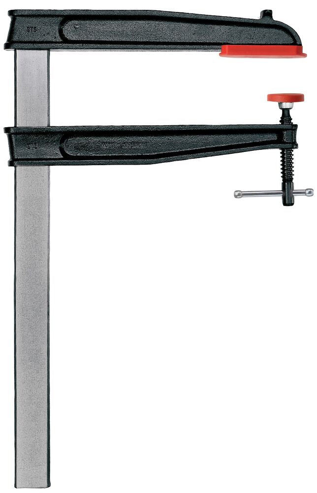 Bessey Tools 24 in. Deep Reach Bar Clamp, 10 in. Throat Depth, Malleable Cast Iron CDS24-10WP