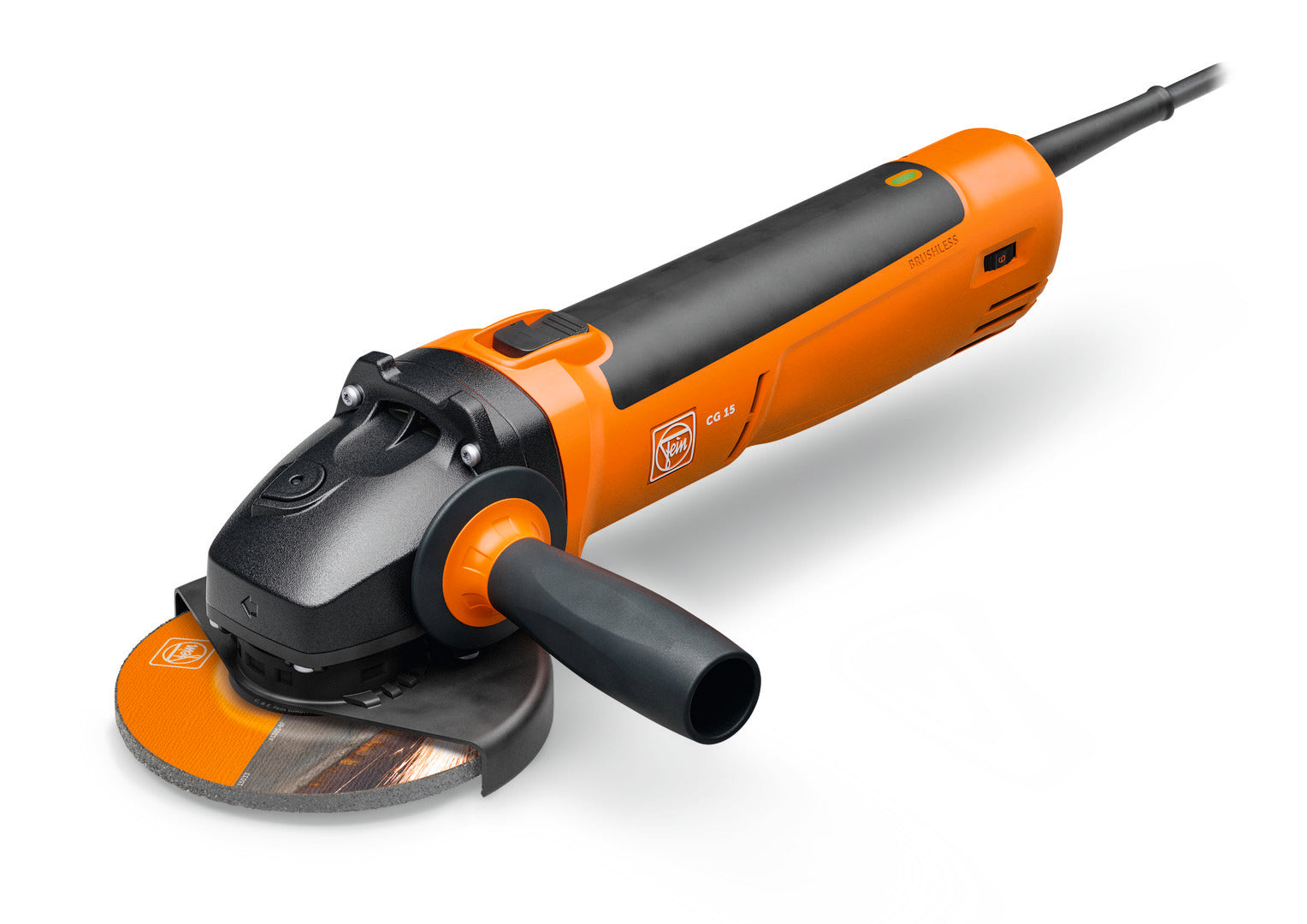 Fein 5 in. Compact Angle Grinder CG 15-125 BL 72226760120