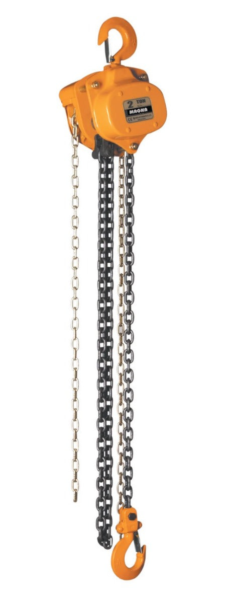 MAGNA Lifting Products 2 Ton Chain Hoist, 15 ft. Lift CH20015