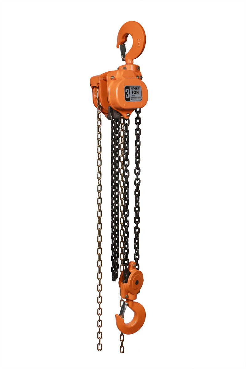 MAGNA Lifting Products 3 Ton Chain Hoist, 20 ft. Lift (Single Fall) CH30020SF