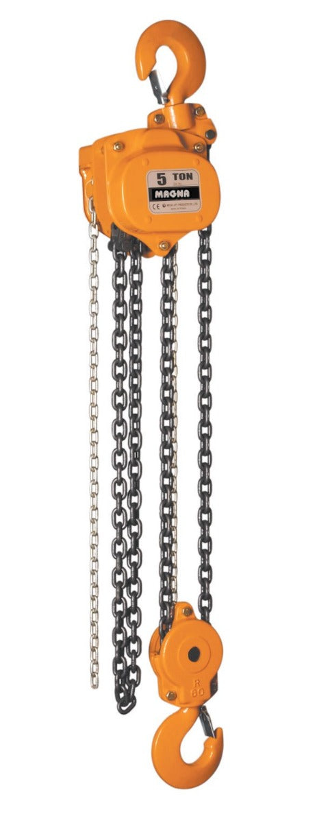 MAGNA Lifting Products 5 Ton Chain Hoist, 20 ft. Lift CH50020