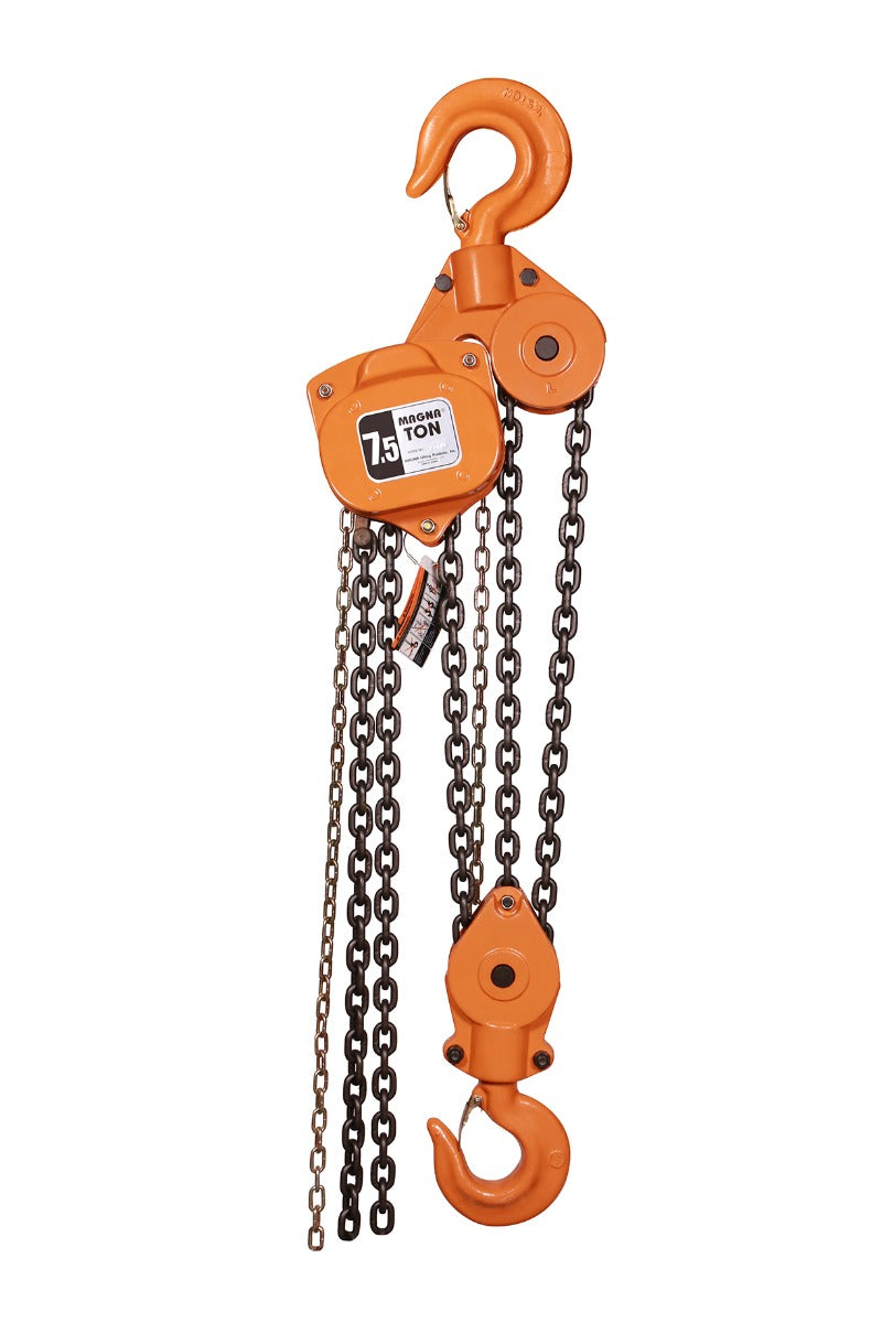 MAGNA Lifting Products 7.5 Ton Chain Hoist, 10 ft. Lift CH75010