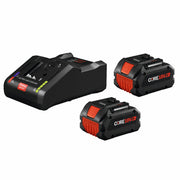 Bosch CORE18V Starter Kit with 2 80 Ah High Power Batteries Turbo Charger GXS18V-13N24