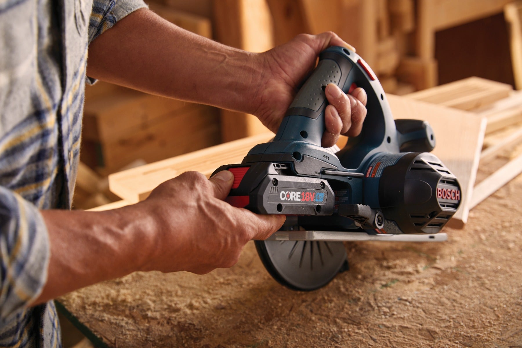 Bosch 18V 6-1/2" Circular Saw (Bare) CCS180B