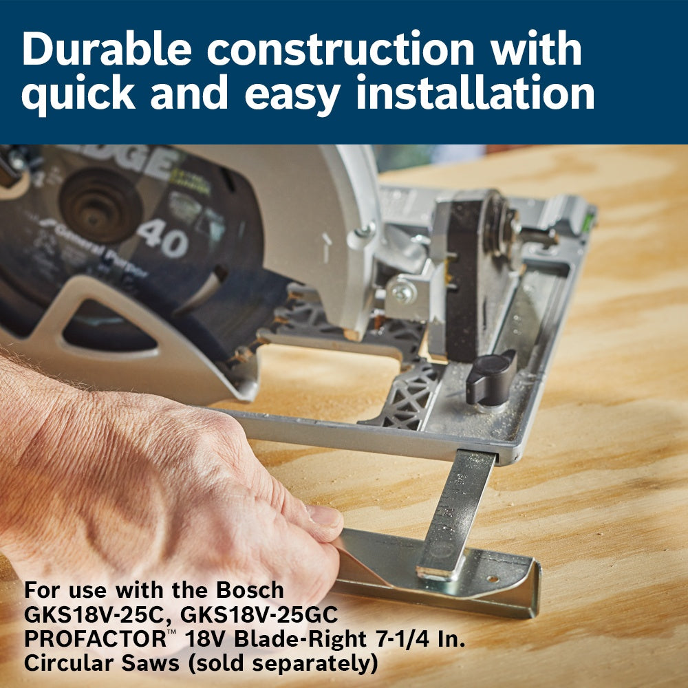 Bosch Parallel Guide/Rip Fence, GKS18V-26L, White Box GKSRPG