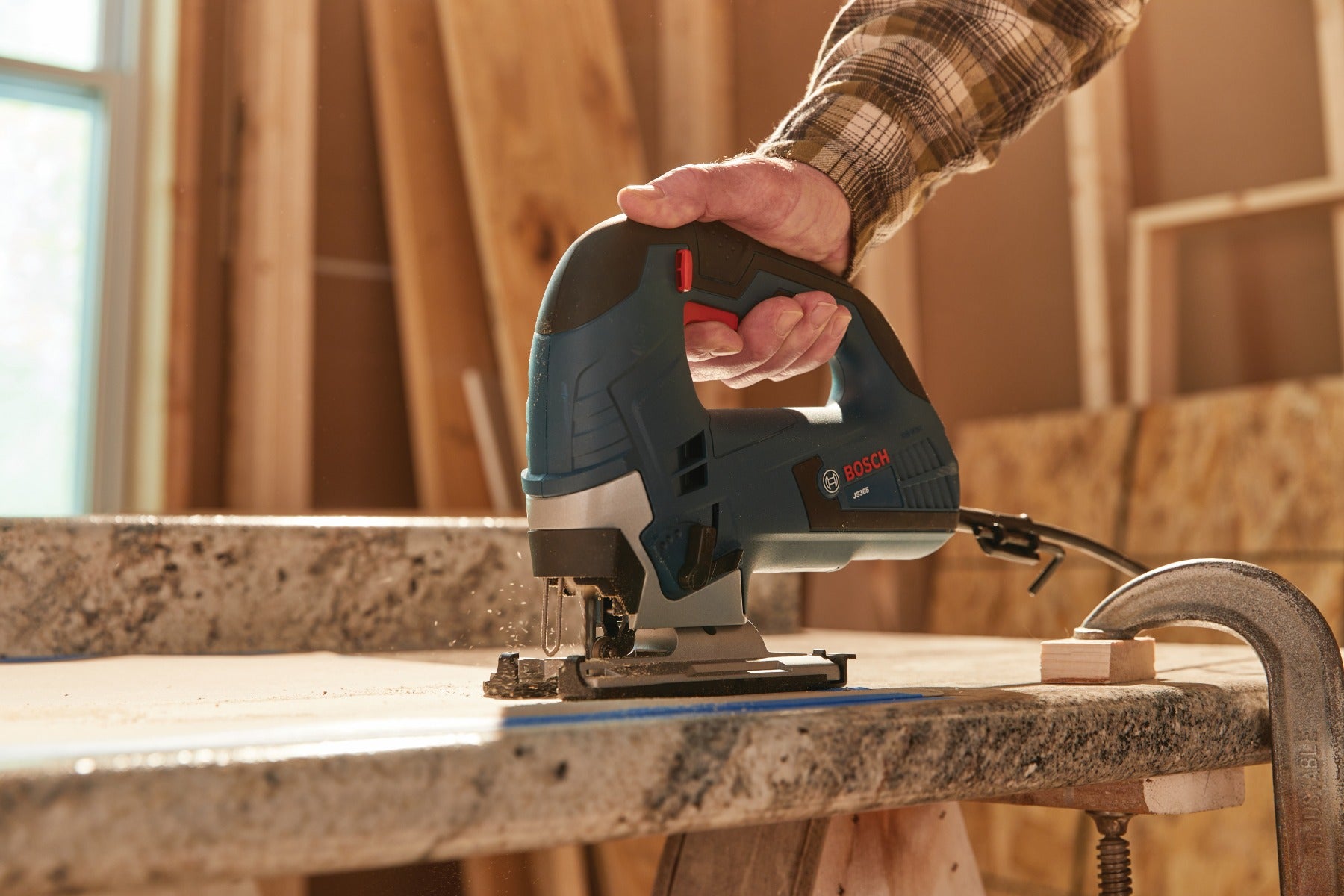 Bosch Top Handle Jigsaw, 6.5A JS365