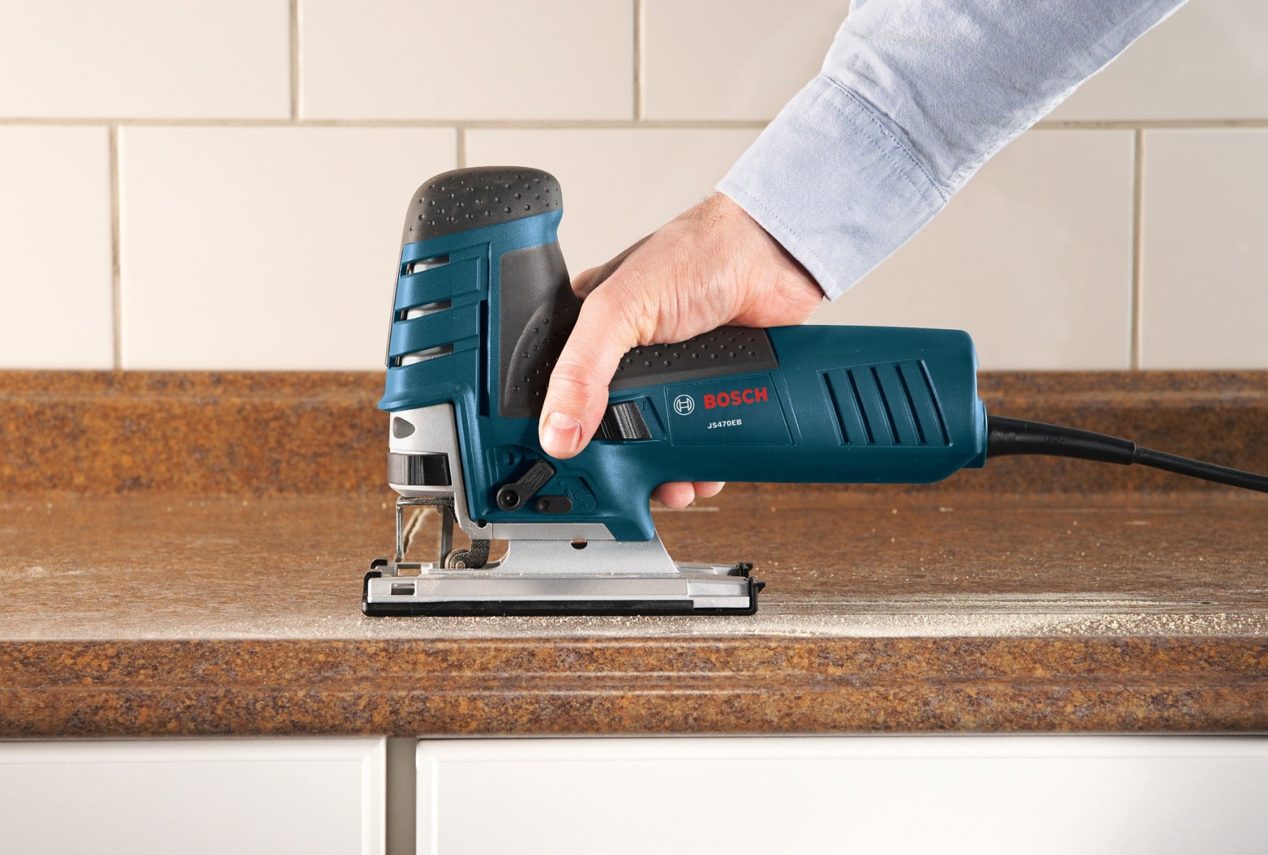 Bosch Barrel Grip Jigsaw, 7.0A JS470EB