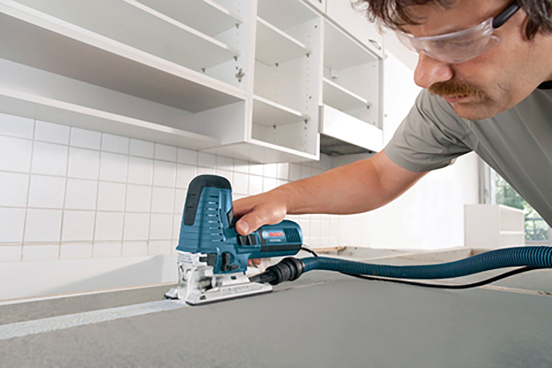 Bosch Barrel Grip Jigsaw w/ Case, 7.2A JS572EBK