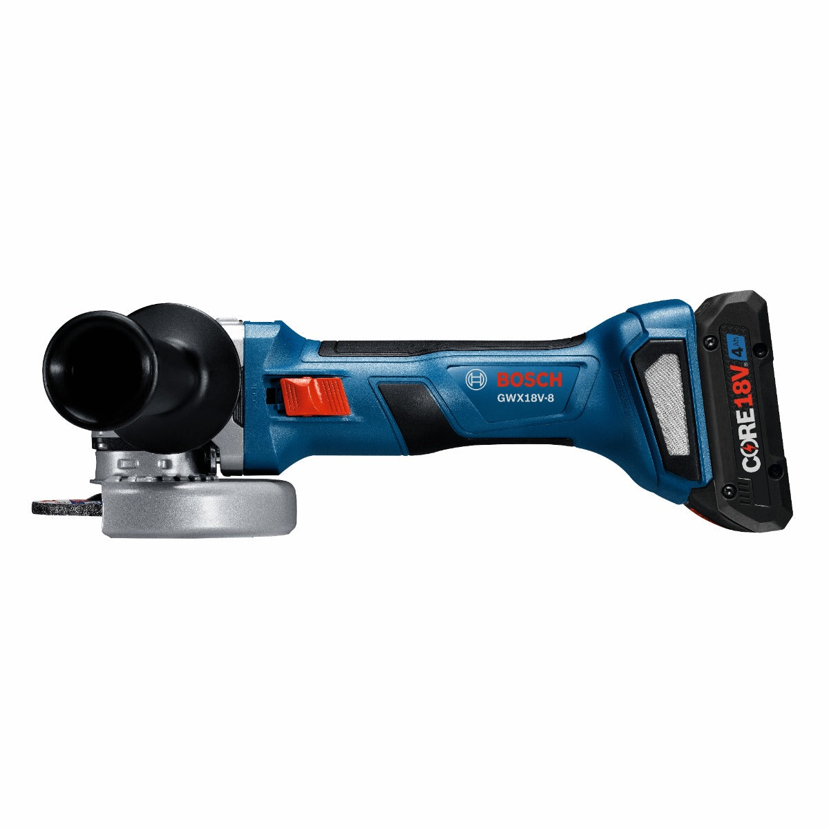Bosch 18V 4-1/2" X-Lock Grinder w/ 4.0 CORE Compact Battery GWX18V-8B15