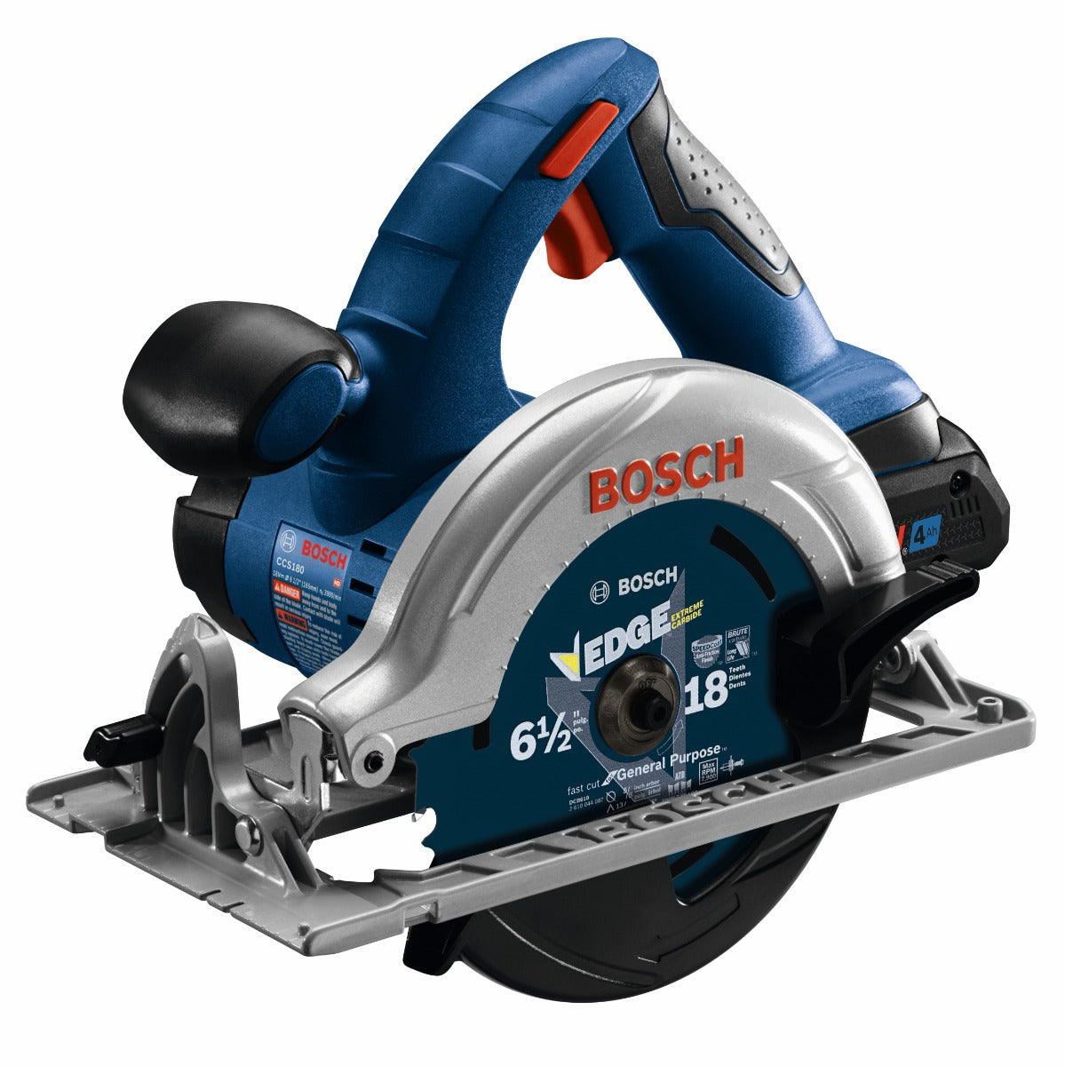 Bosch 18V 6-1/2" Circular Saw w/ 4.0 CORE Compact Battery CCS180-B15