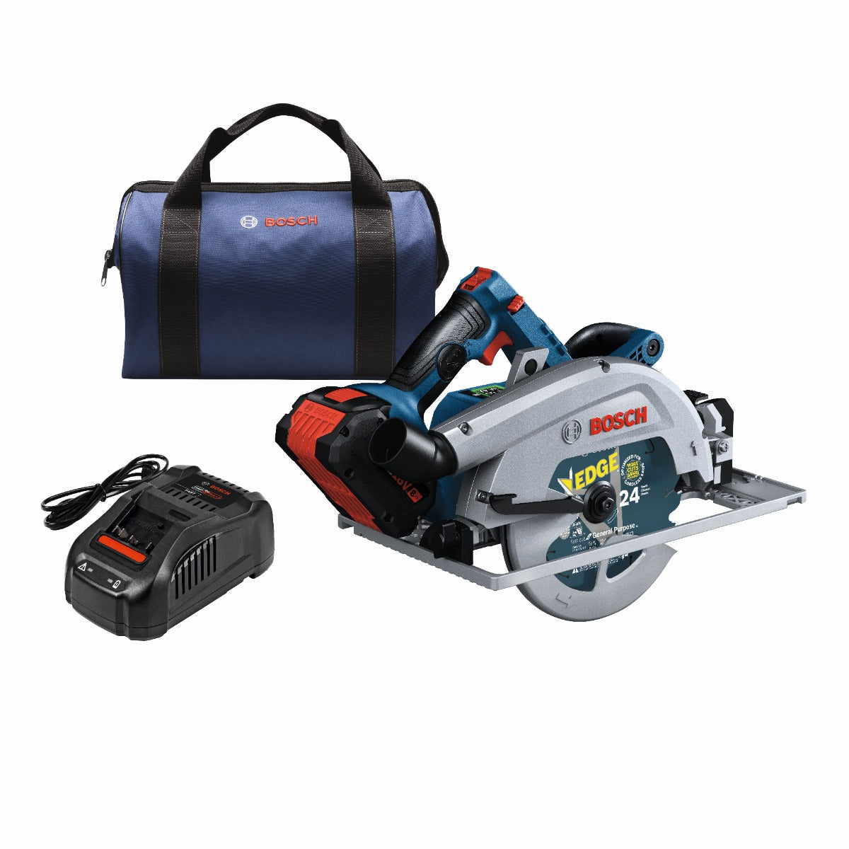 Bosch 18V 7-1/4" Blade Right Circular Saw w/ HMI & Eco Mode GKS18V-25GCB14