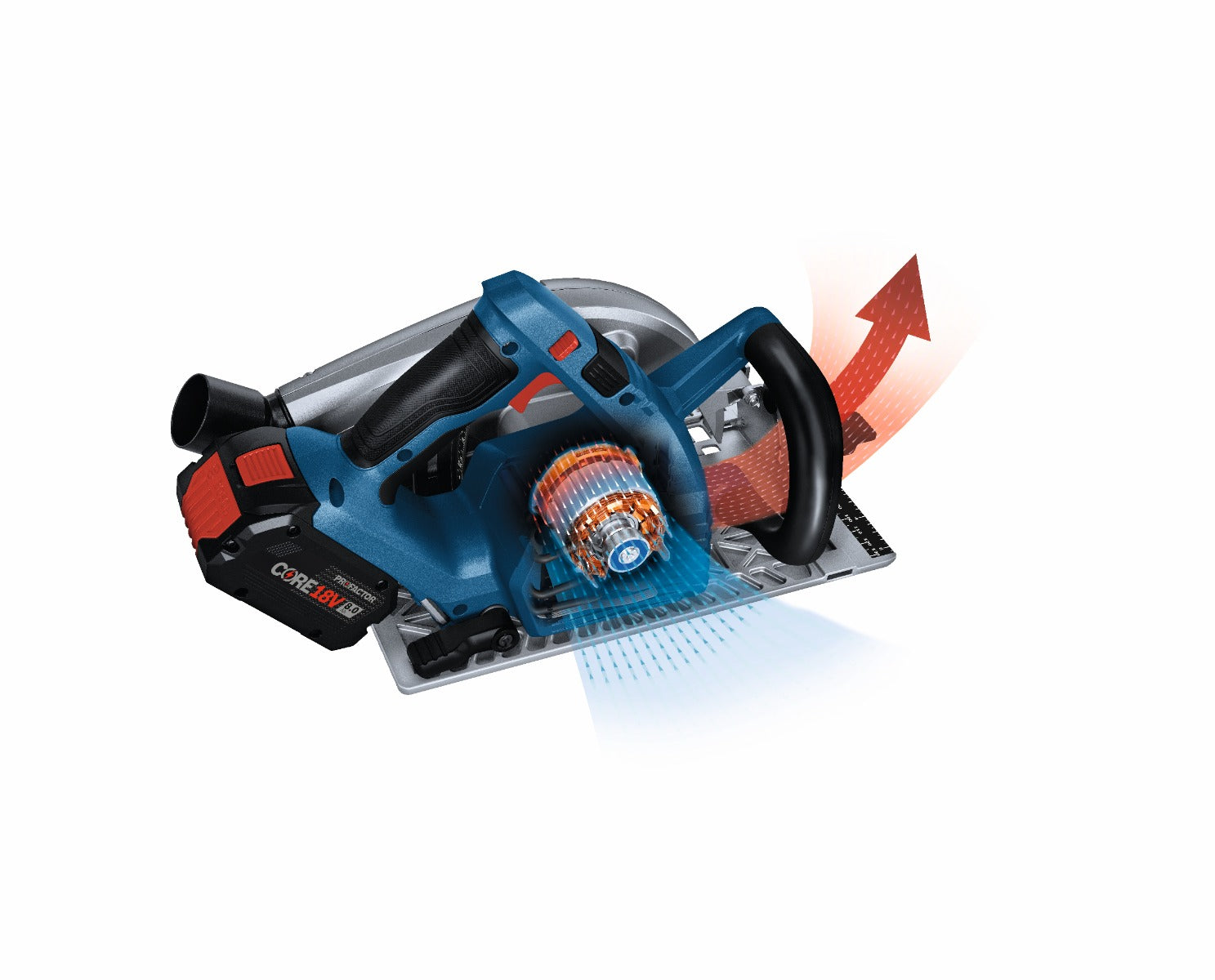 Bosch 18V Profactor 7-1/4" Blade Left Circular Saw w/Battery GKS18V-26LB14