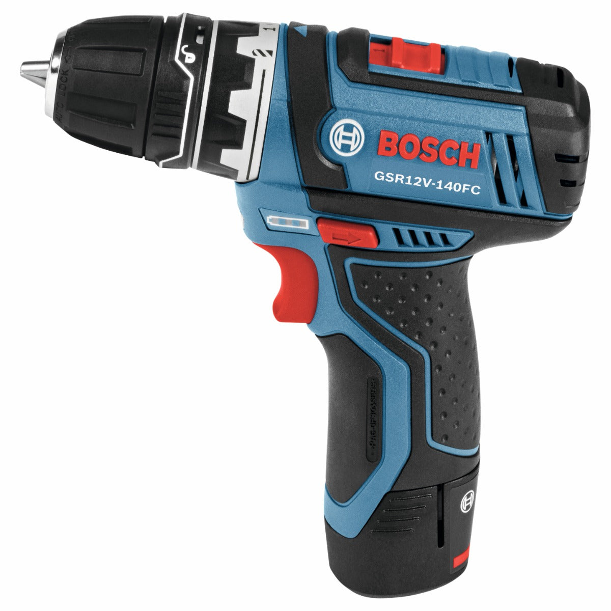 Bosch 12V FlexiClick 5-in-1 Drill Driver Kit, 2 Batteries GSR12V-140FCB22