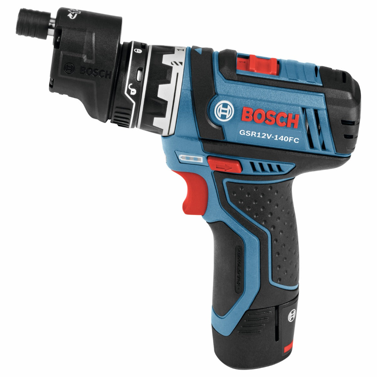 Bosch 12V FlexiClick 5-in-1 Drill Driver Kit, 2 Batteries GSR12V-140FCB22
