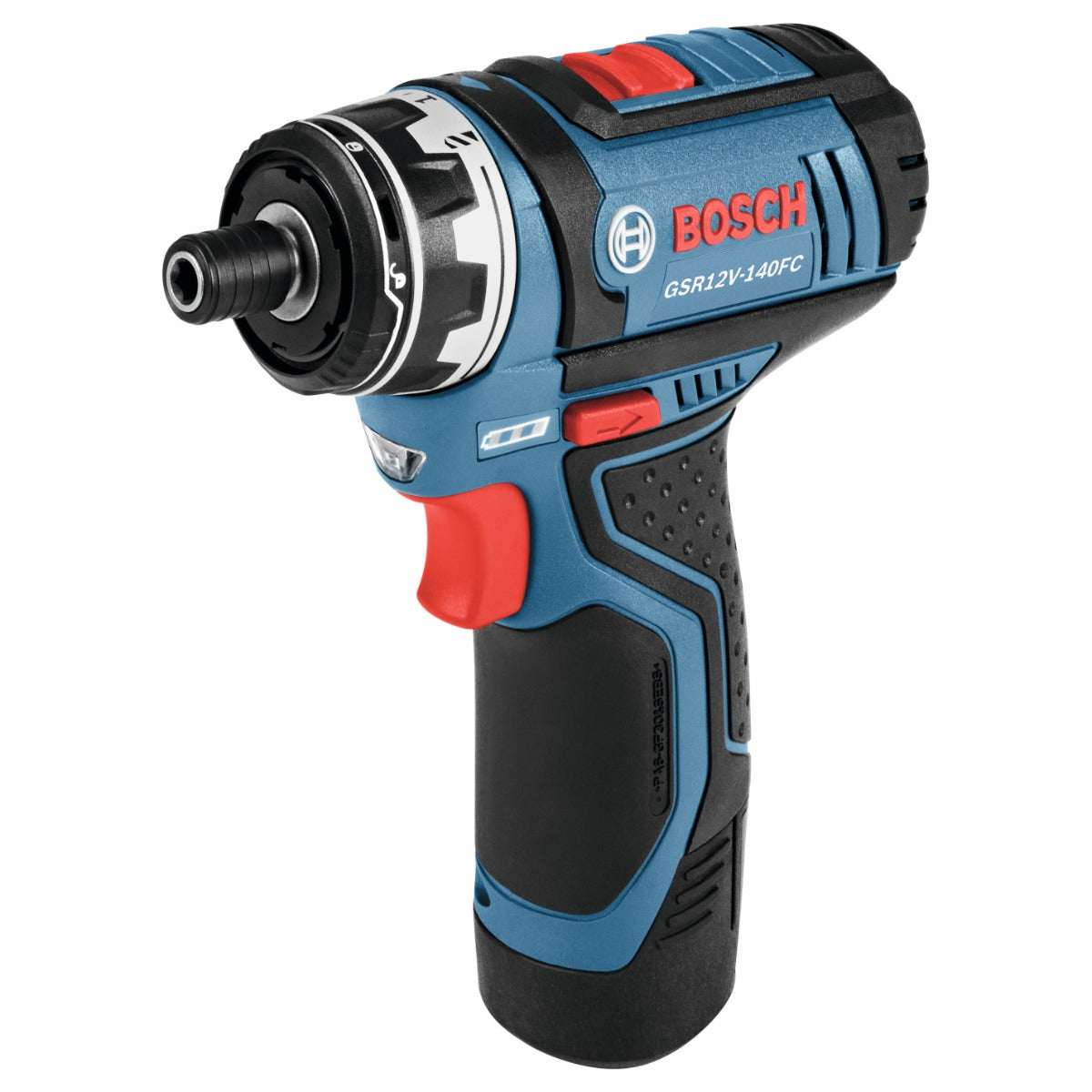 Bosch 12V FlexiClick 5-in-1 Drill Driver Kit, 2 Batteries GSR12V-140FCB22