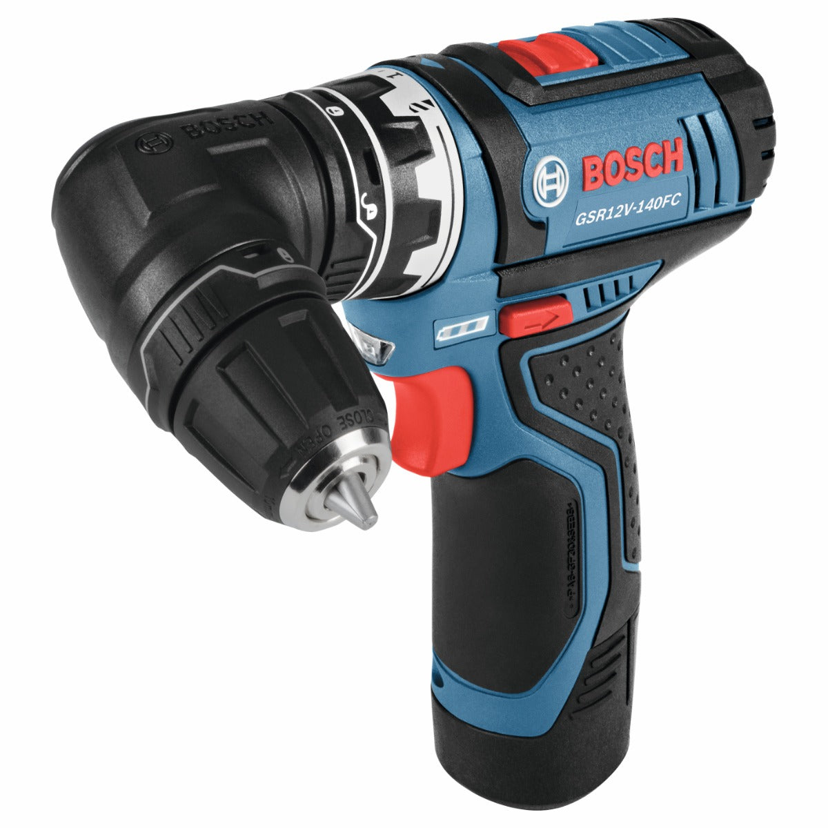 Bosch 12V FlexiClick 5-in-1 Drill Driver Kit, 2 Batteries GSR12V-140FCB22