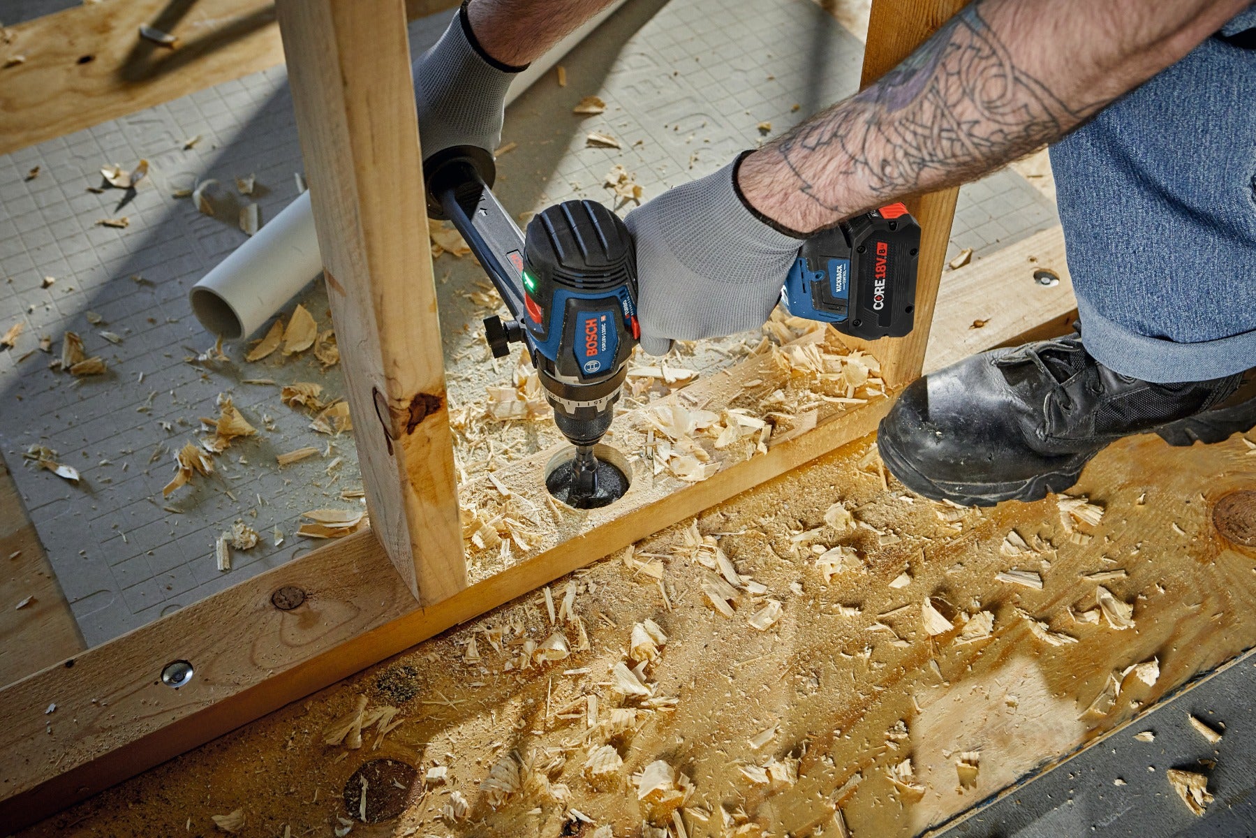 Bosch 18V Profactor Connected-Ready 1/2" Drill/Driver Kit GSR18V-1330CB14