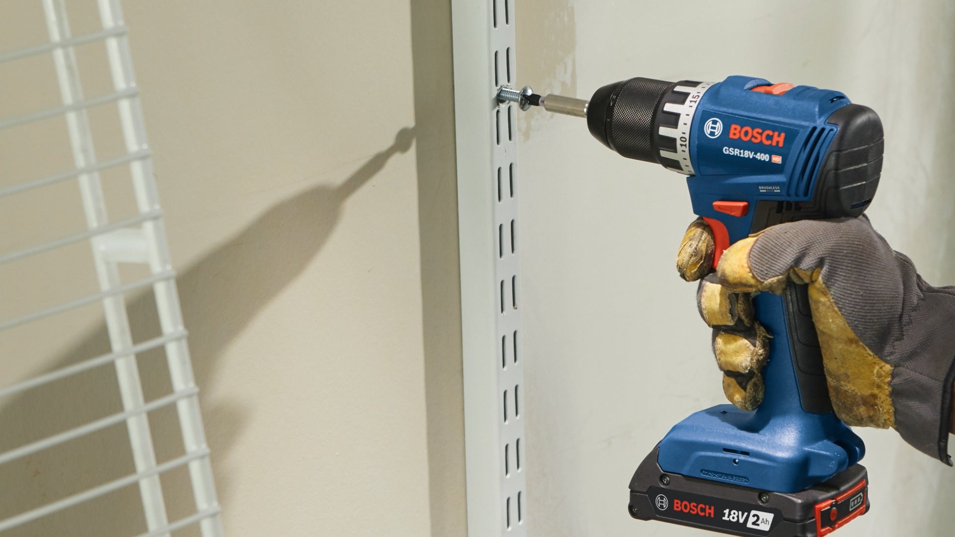 Bosch 18V Brushless Drill Driver w/ 2, 2.0 Batteries GSR18V-400B22
