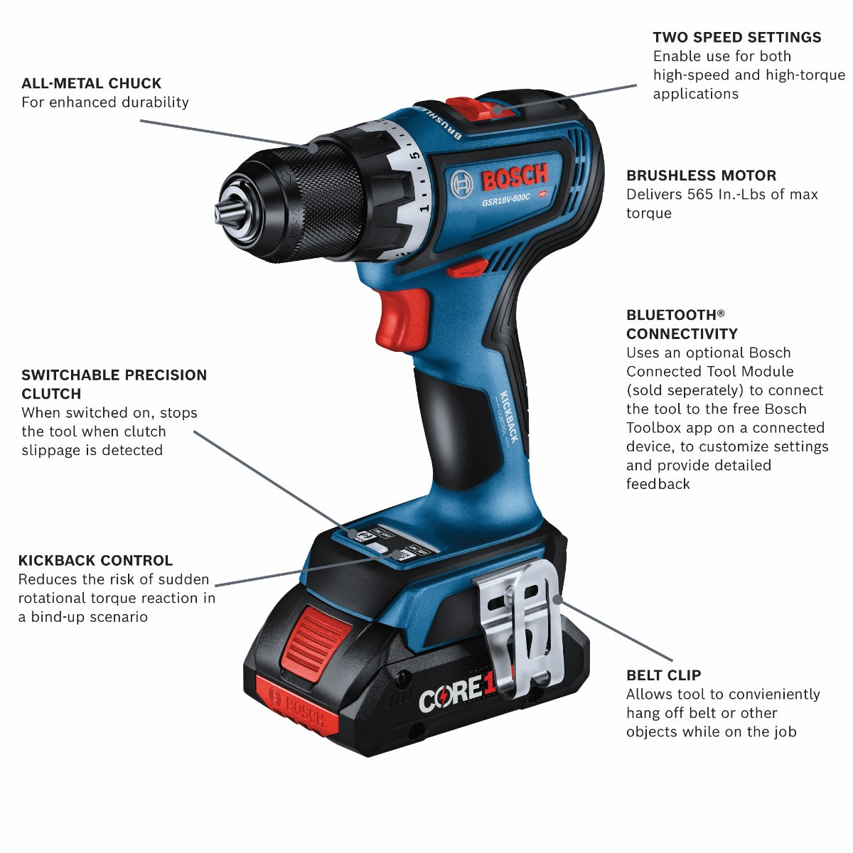 Bosch Brushless Compact Drill Driver