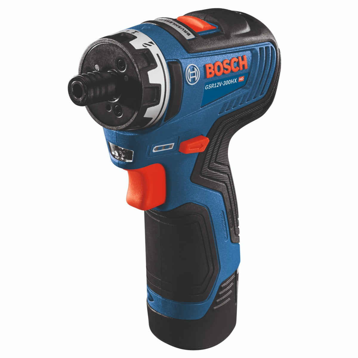 Bosch 12V Max Brushless Screwdriver Kit w/ 2, 2.0 Batteries GSR12V-300HXB22