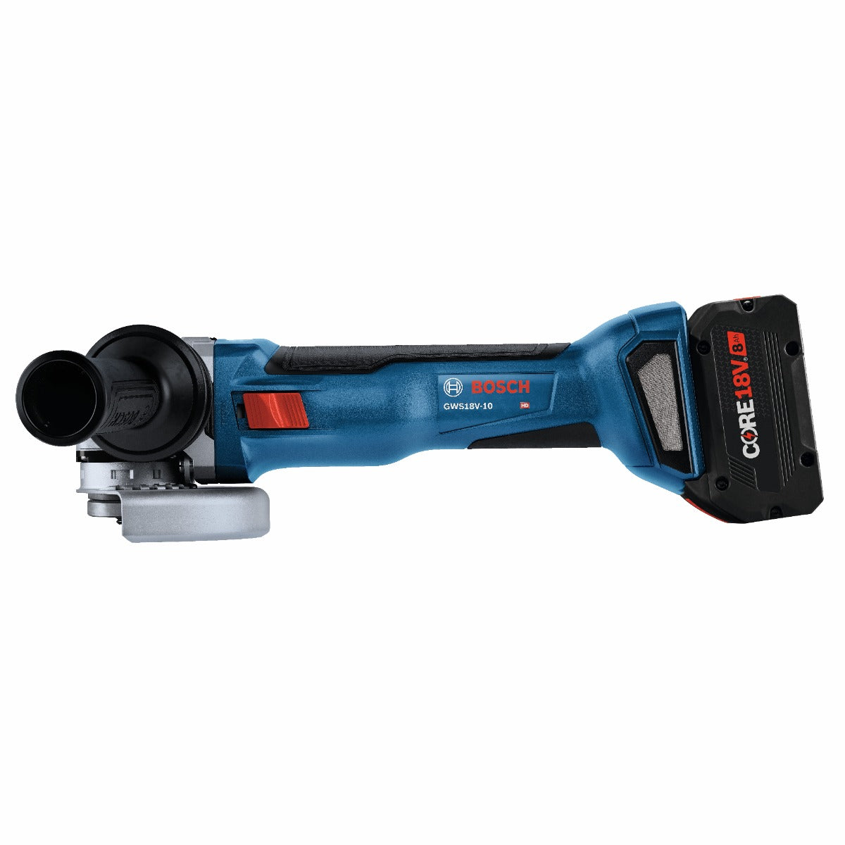 Bosch 18V 4-1/2" Angle Grinder w/ 8.0Ah Performance Battery GWS18V-10PB14