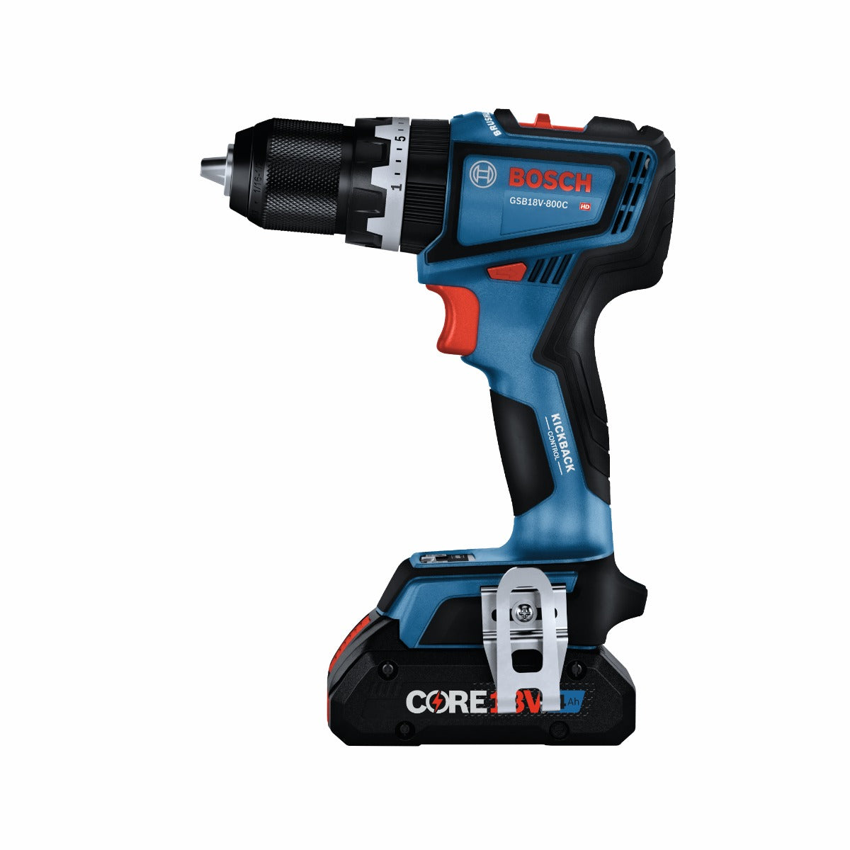 Bosch 18V Compact Hammer Drill Driver, Connected Ready GSB18V-800CB24