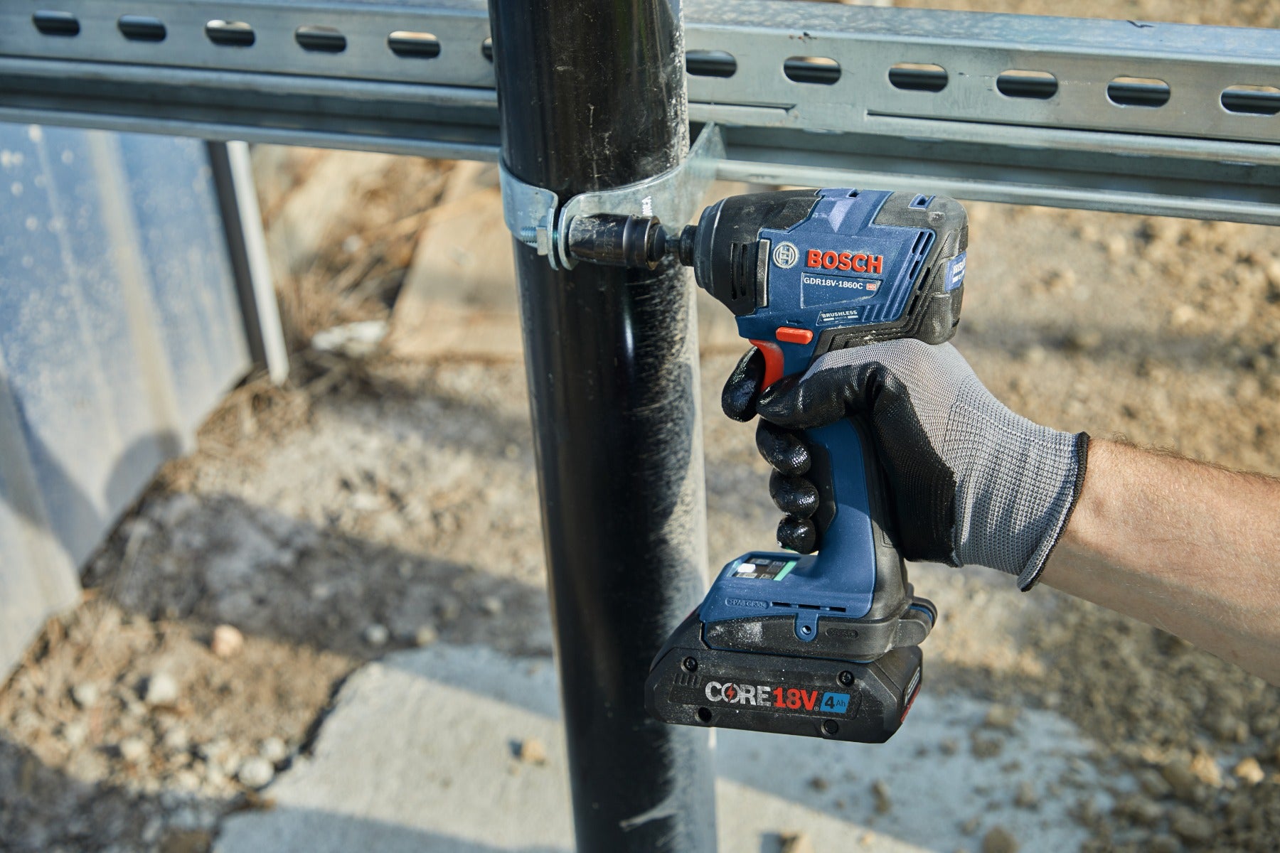 Bosch 18V Brushless Advanced Connected-Ready Impact Driver GDR18V-1860CB25