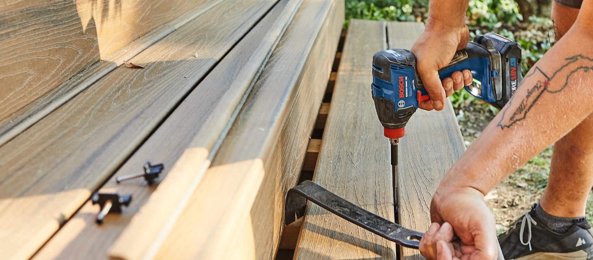 Bosch 18V Connected Socket-Ready Impact Driver, 1 Battery GDX18V-1860CB15