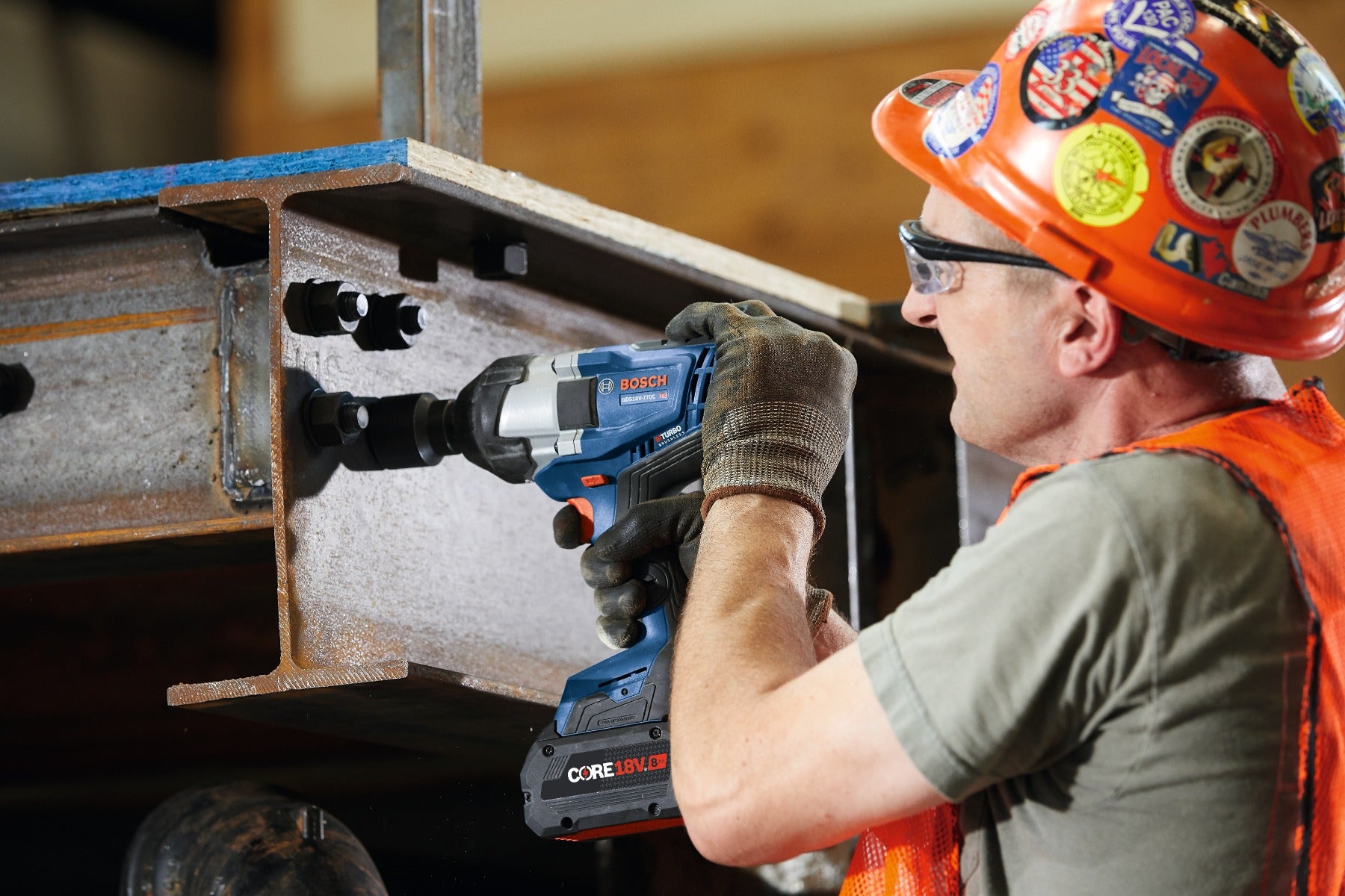 Bosch 18V Profactor Connected-Ready 1/2" Impact Wrench GDS18V-740CN