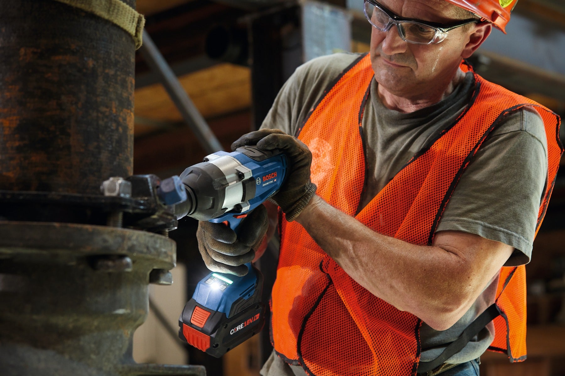 Bosch 18V Profactor Connected-Ready 3/4" Impact Wrench GDS18V-770CN