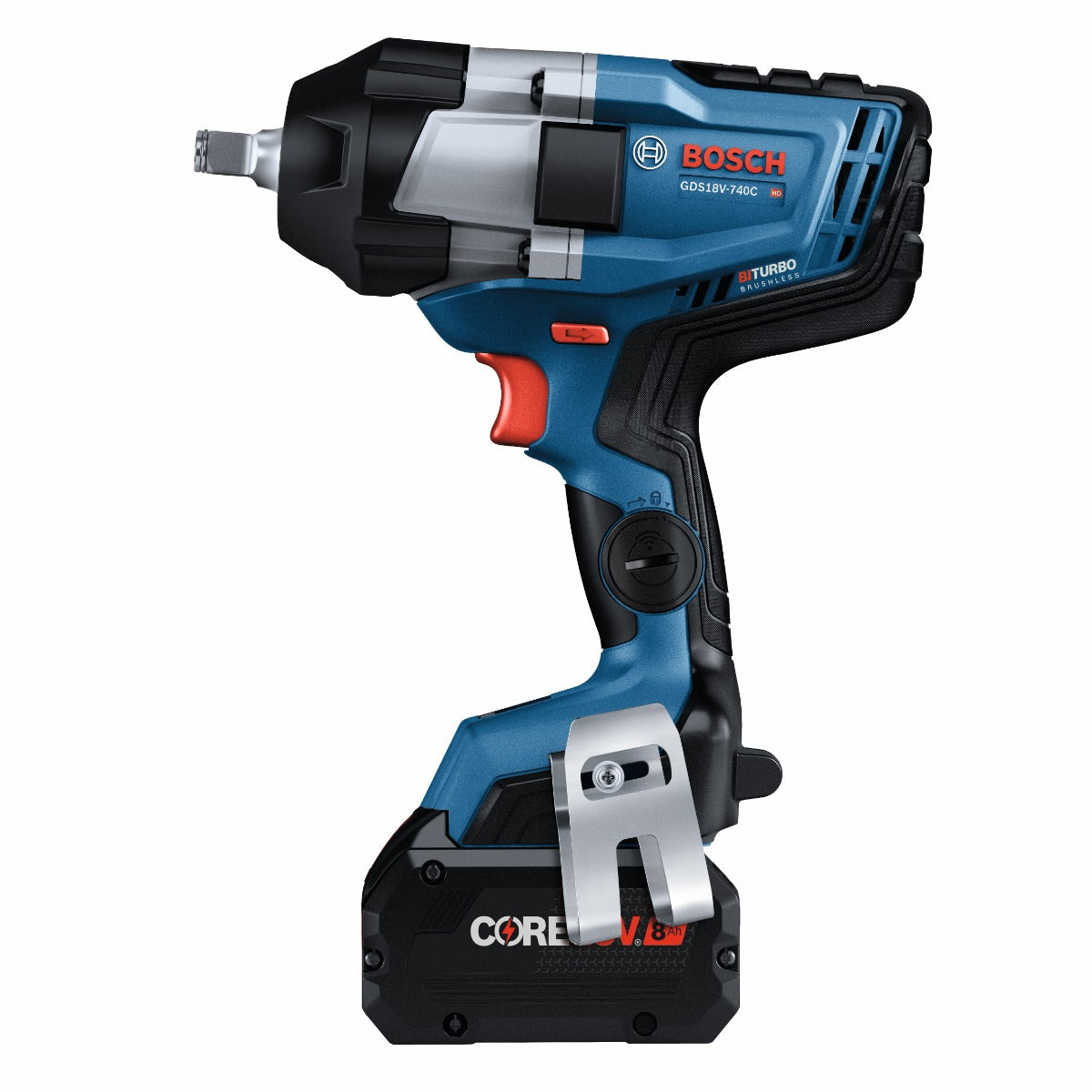 Bosch 18V Profactor 1/2" Impact Wrench w/ Friction Ring Kit GDS18V-740CB14