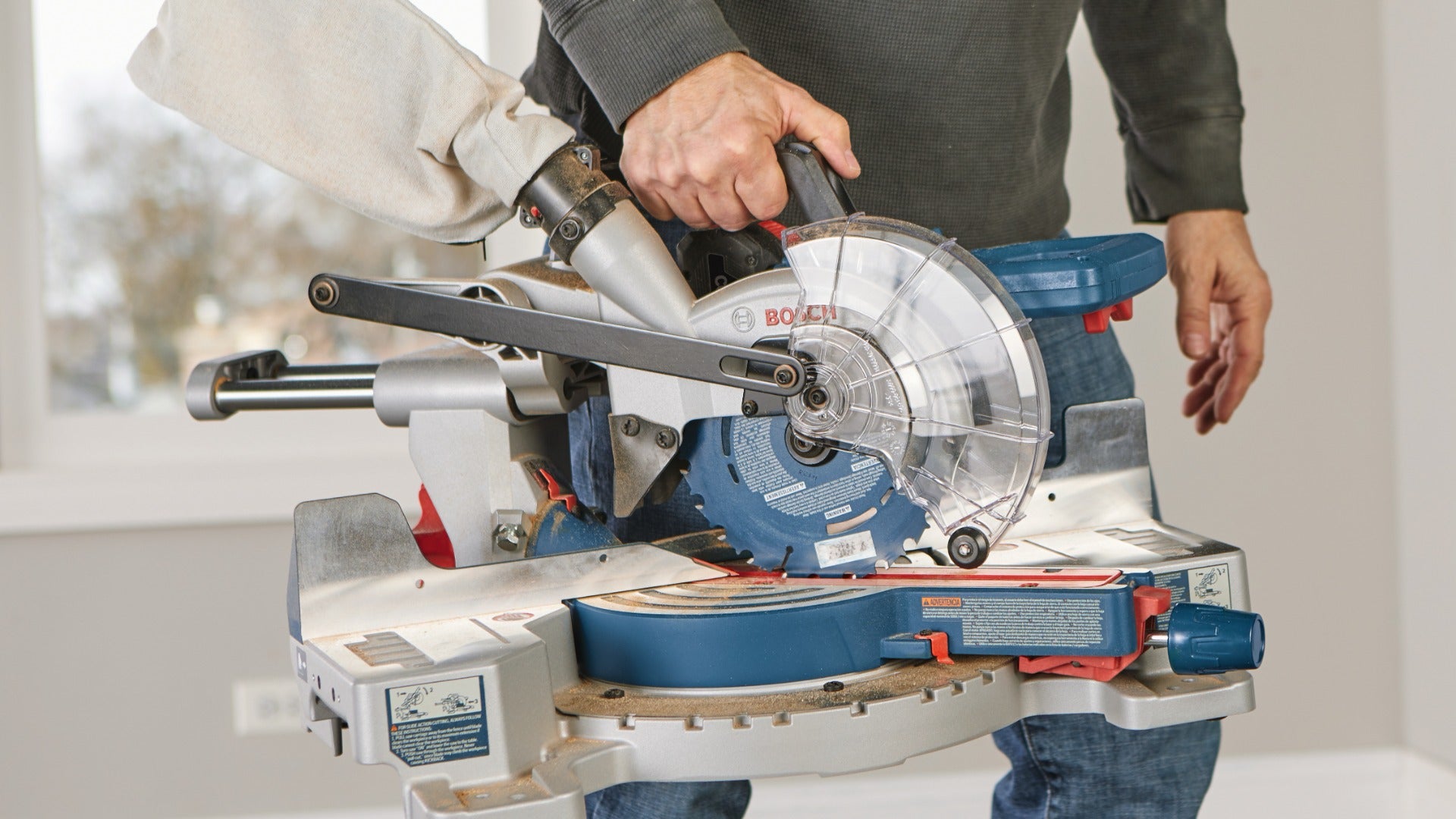 Bosch 18V Profactor 7-1/4" Slide Miter Saw (Bare) GCM18V-07SN