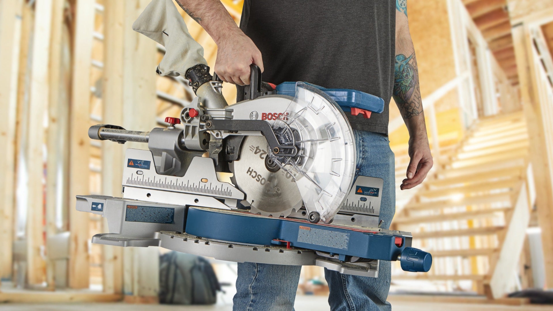 Bosch 18V Profactor 10" Slide Miter Saw (Bare) GCM18V-10SDN