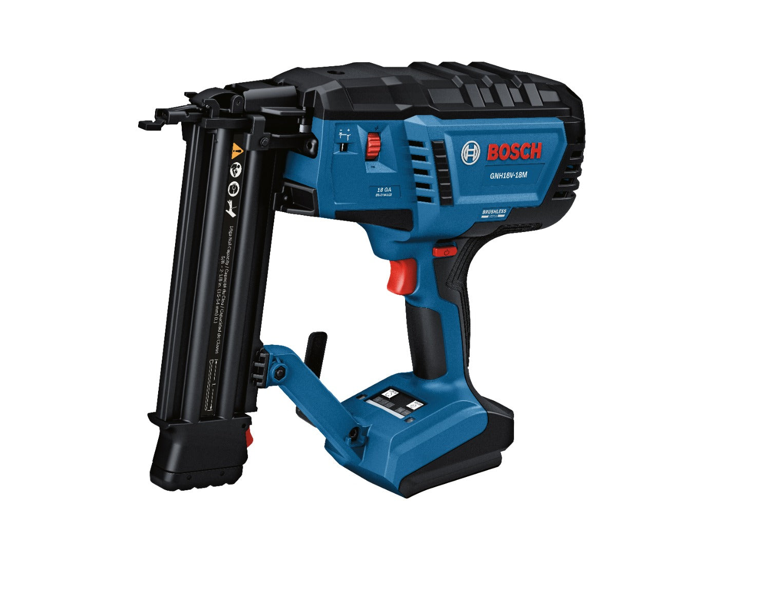 Bosch 18V Brushless 18-Gauge Brad Nailer Bare Tool GNH18V-18MN